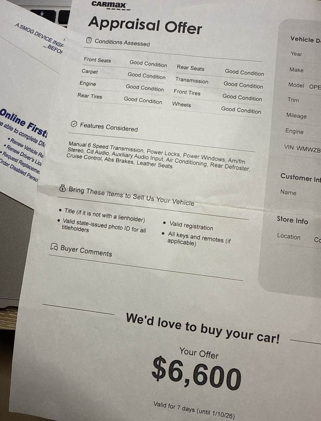 2016 Mini Countryman / 1.6L / 78,889mileage 썸네일 5