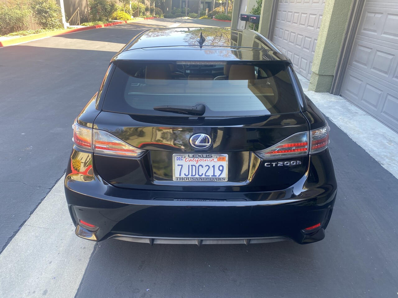 2015 LEXUS CT 200H 4D Hatchback (Black) 썸네일 3