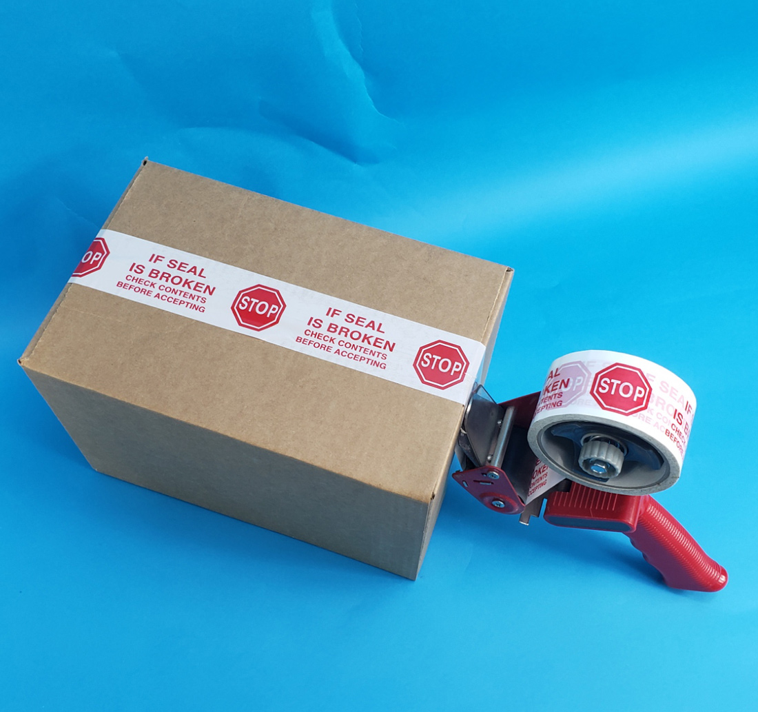 투명 테이프. Pre printed security tape. 쉽핑 테이프 썸네일 6