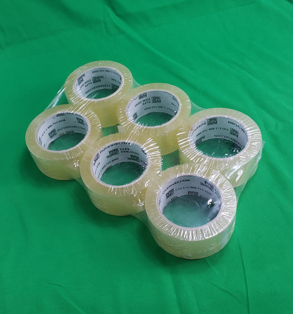 투명 테이프. Pre printed security tape. 쉽핑 테이프 썸네일 8