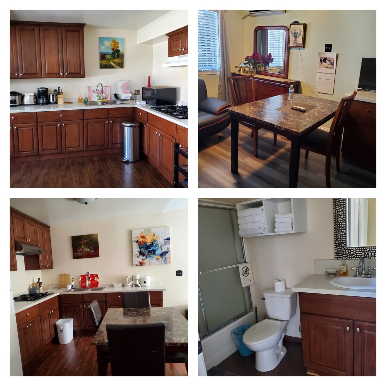 팬션 민박 가구 식사도구 완비 LA 유일한 아파트 콘도 스타일 레지던스 썸네일 3