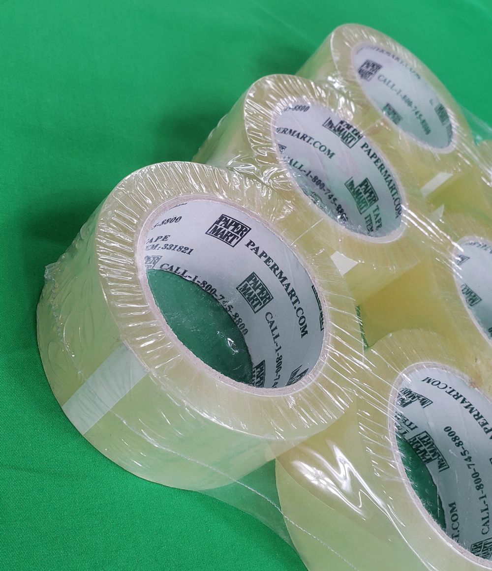 투명 테이프. Pre printed security tape. 쉽핑 테이프 썸네일 7