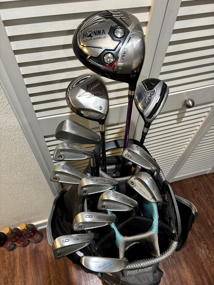 HONMA 남성 골프 혼마 골프셋 썸네일 2