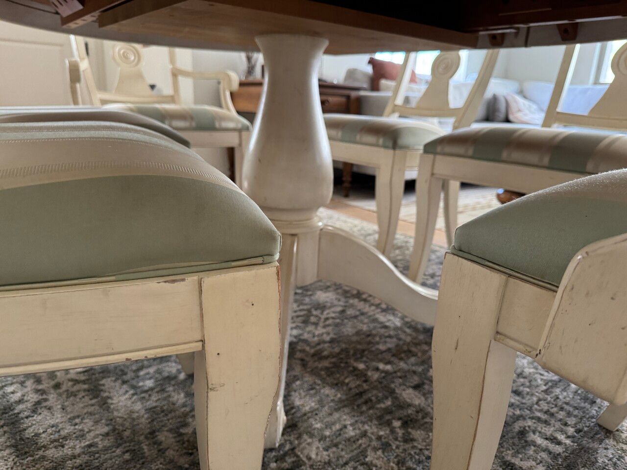 Ethan Allen French Country Dining Table Set 썸네일 5