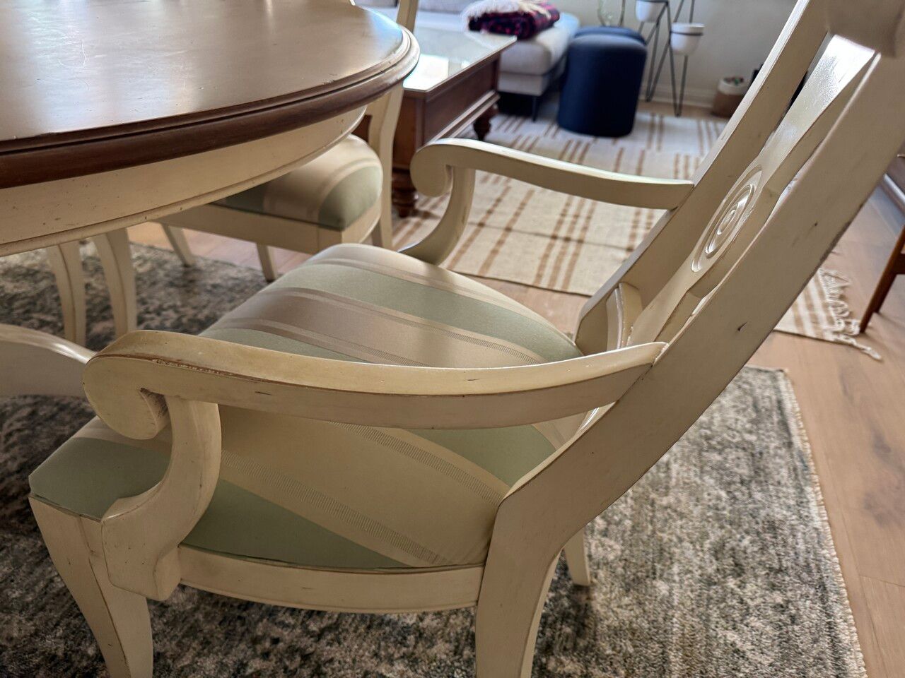 Ethan Allen French Country Dining Table Set 썸네일 6