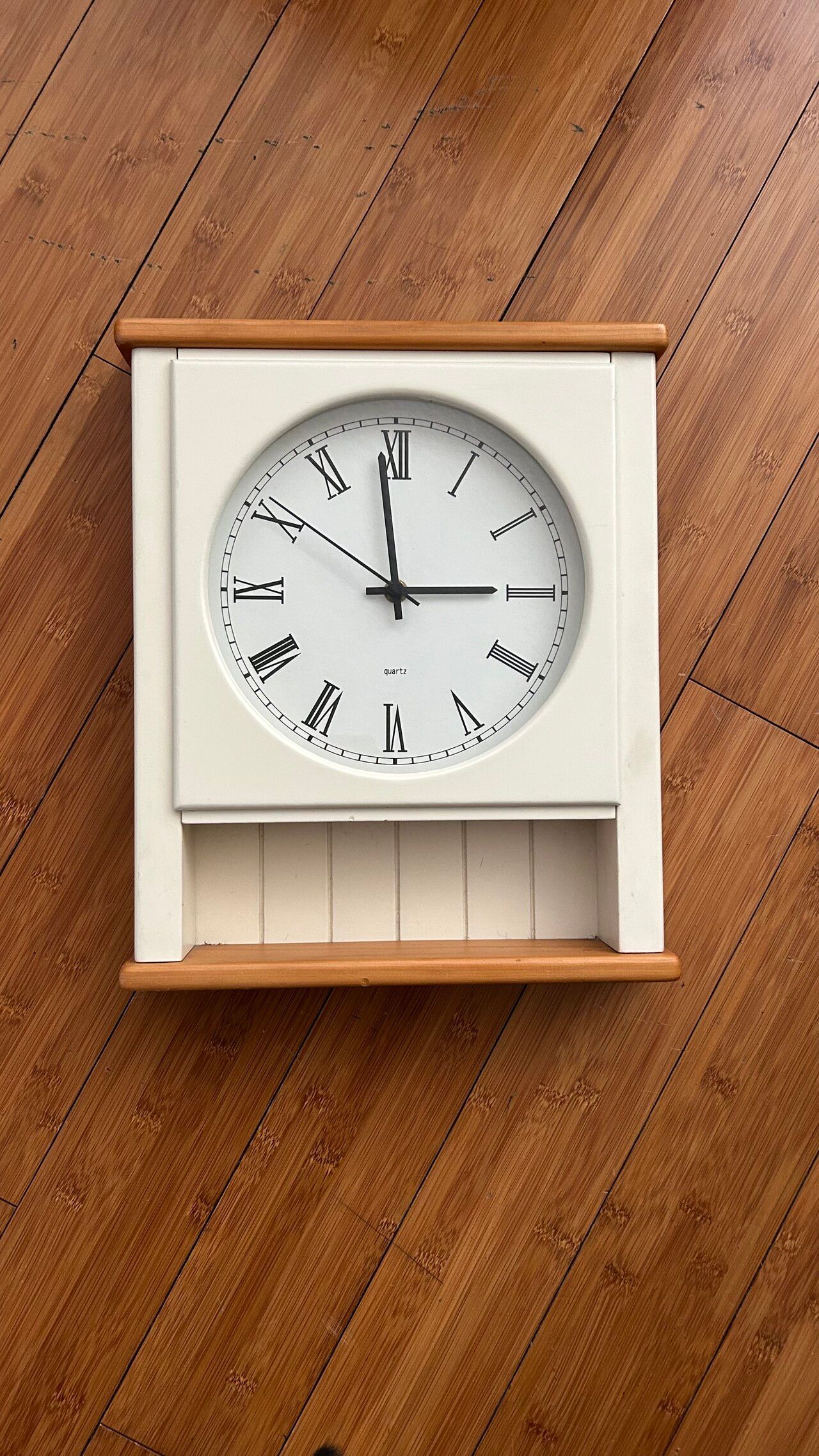 벽 나무 코지 시계 이미지 1