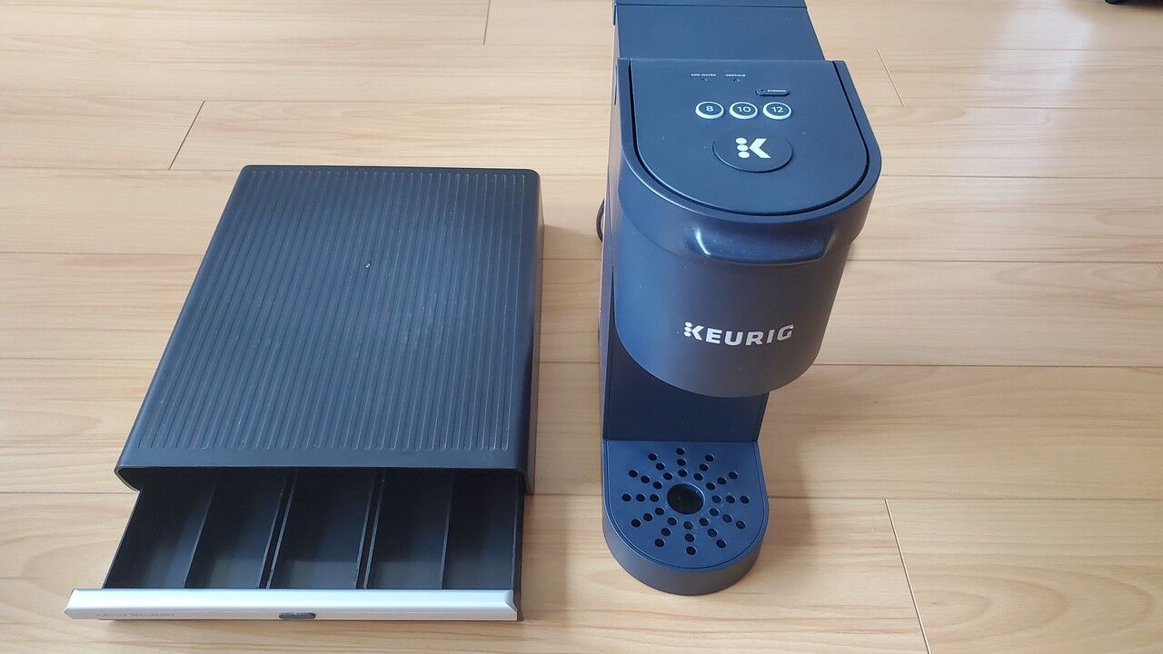 큐리그 커피머신 + 드로워