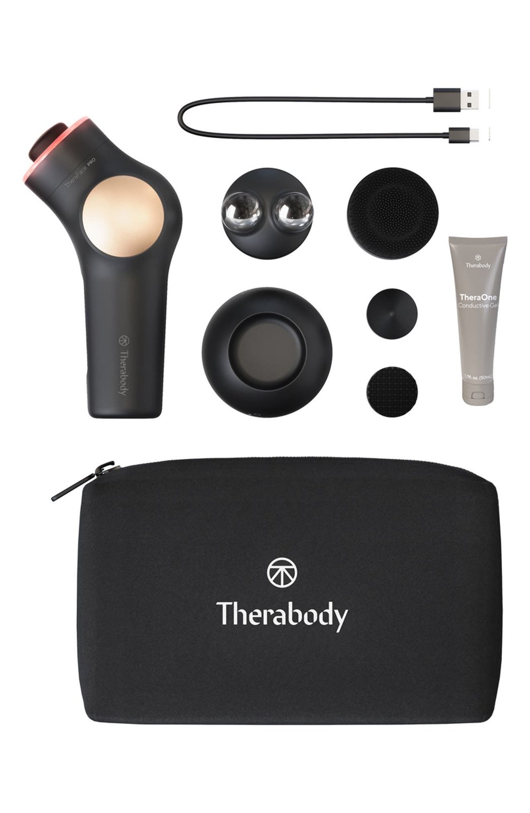 Therabody의 TheraFace PRO 페이셜 케어 기기 세트